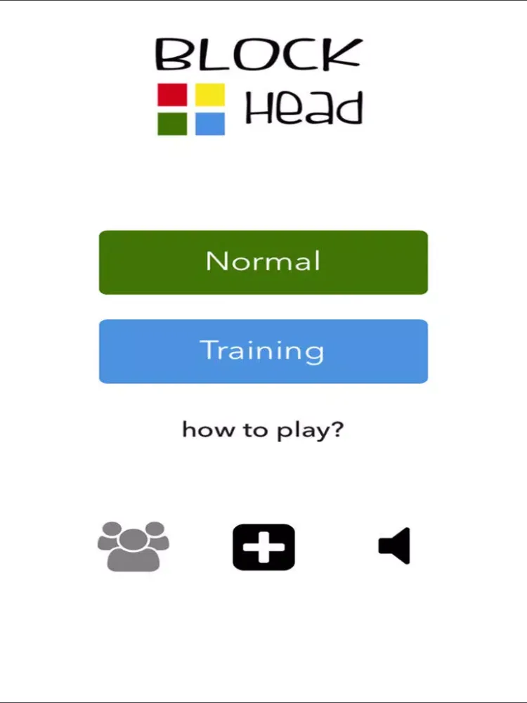 Tangkapan layar Block Head Saga - Avoid Square Brick and Barriers iPad 