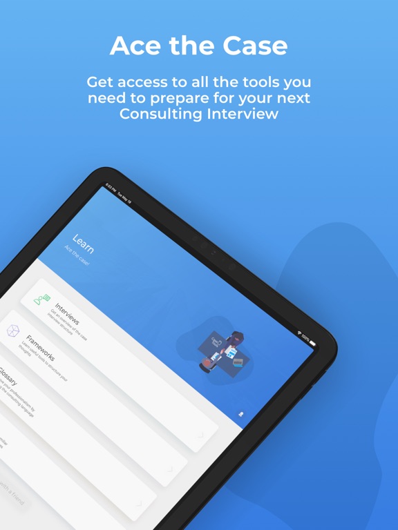 CaseTools - Consulting Prep... iPad  স্ক্রিনশট