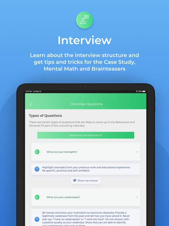 CaseTools - Consulting Prep... iPad  স্ক্রিনশট