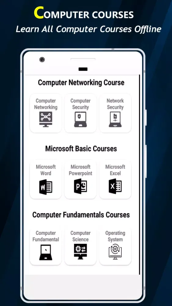 Learn Computer Courses Offline Screenshots