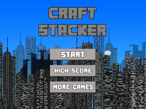Craft Stacker Classic - Tile Block Stacking Mini Game iPad  Screenshots