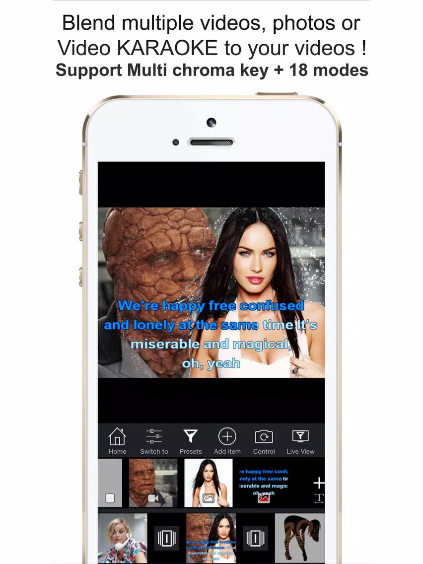 Zrzuty ekranu MovieShop - Intro designer maker full video editor iPad 