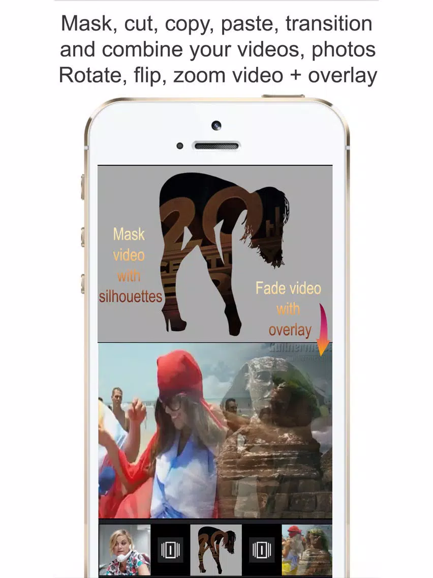 Zrzuty ekranu MovieShop - Intro designer maker full video editor iPad 