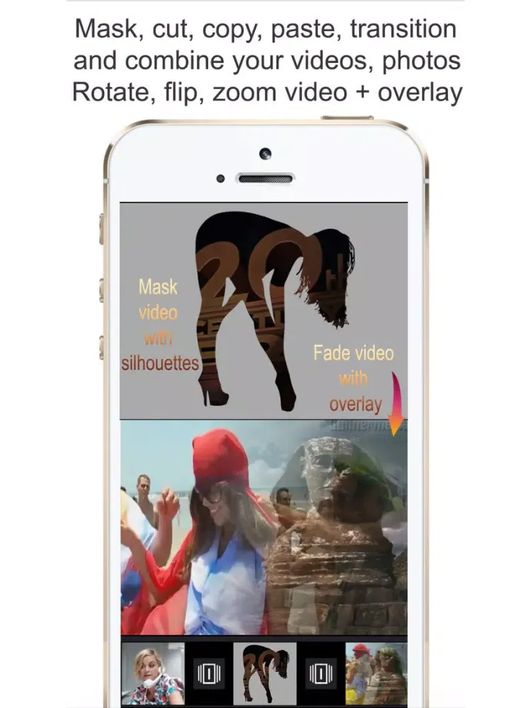 صور MovieShop - Intro designer maker full video editor iPad 