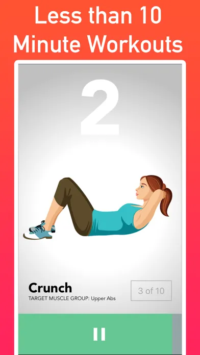 Zrzuty ekranu 30 Day Ab Challenge at Home