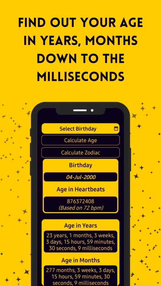 Age Calculator - Date of Birth应用截图