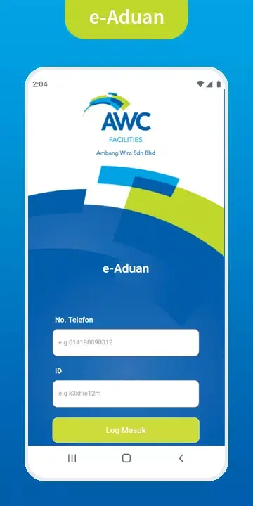 e-Aduan Screenshots