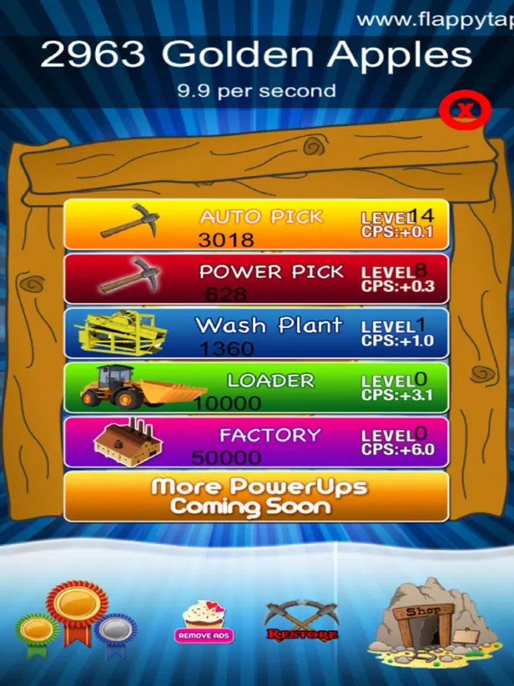 تصاویر Craft Clicker Miner - Golden Apple iPad 