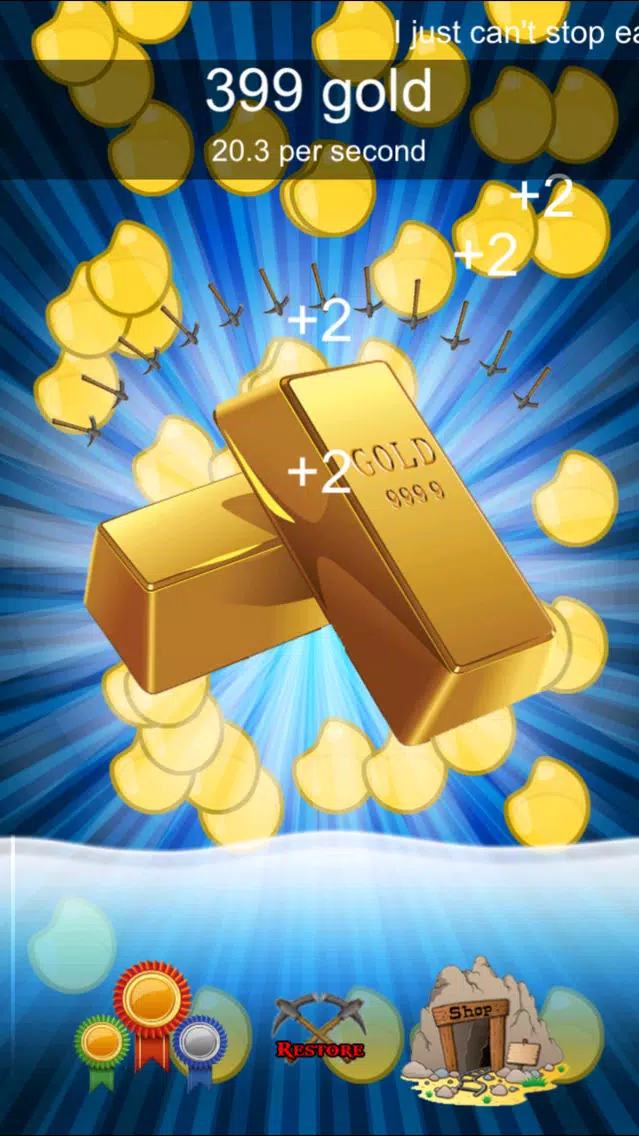 Capturas de tela do Gold Rush Clicker - Nuggets and Bars Miner Fever