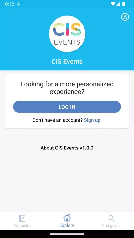 CIS Events Screenshots