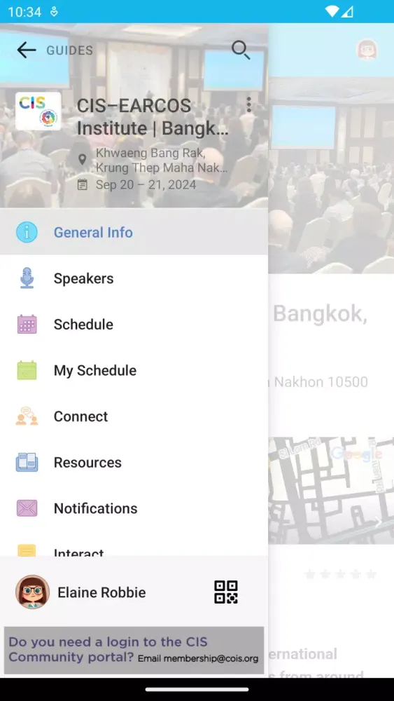 CIS Events Screenshots