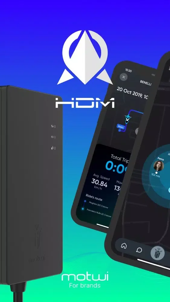 Ảnh chụp màn hình của HDM GPS