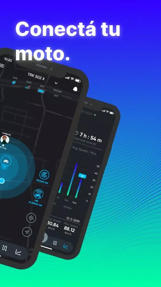 Ảnh chụp màn hình của HDM GPS
