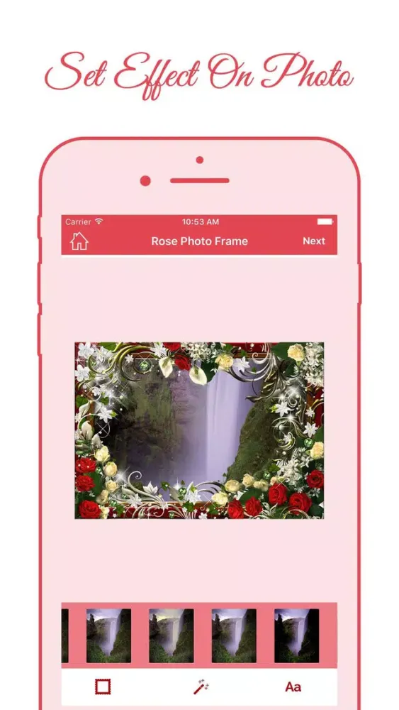 Capturas de pantalla de Rose Photo Frames: Flower Photo Frame Editor PRO