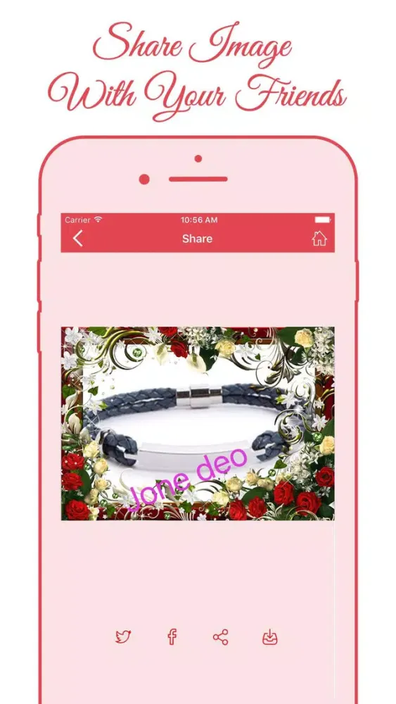 Capturas de pantalla de Rose Photo Frames: Flower Photo Frame Editor PRO