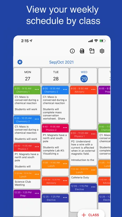 Class Planner (cloud)应用截图