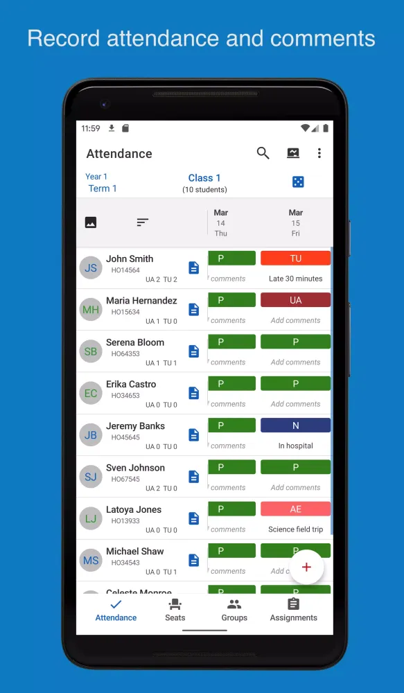 Скриншоты Teacher Aide Pro