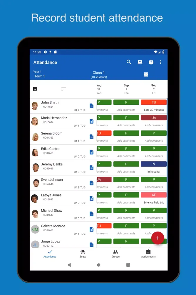 Скриншоты Teacher Aide Pro