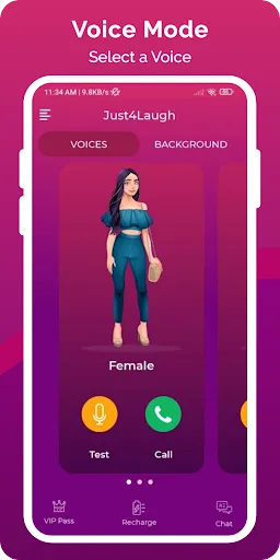 Just4Laugh | Voice Changer App Screenshots