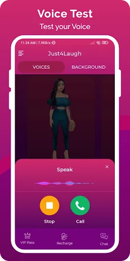 Just4Laugh | Voice Changer App Screenshots