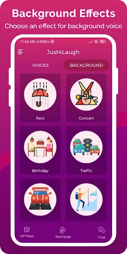 Just4Laugh | Voice Changer App Screenshots