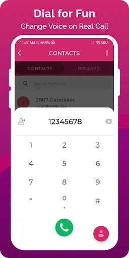 Just4Laugh | Voice Changer App Screenshots