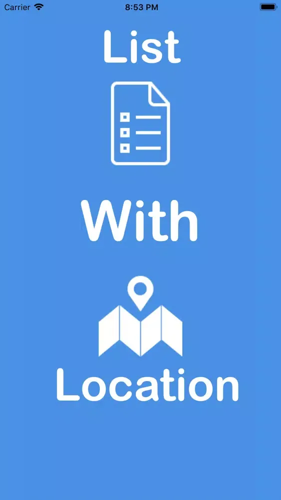 List With Location स्क्रीनशॉट