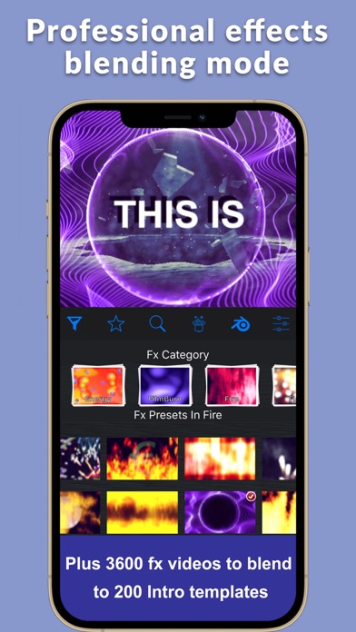 ภาพหน้าจอของ IntroMovie - Intro video maker