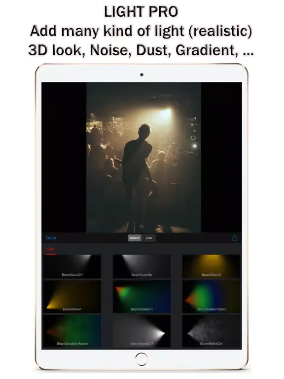 GemMovie - Pro Video Editor iPad 应用截图