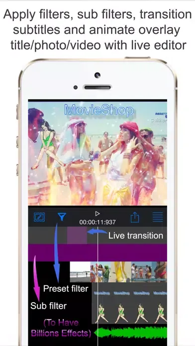 GemMovie - Pro Video Editor应用截图