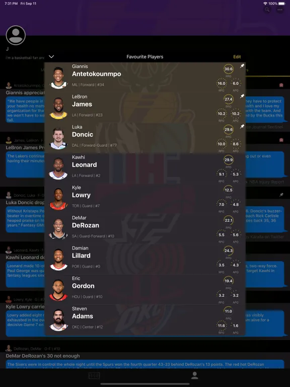 Tangkapan layar Buzzer Beater iPad 