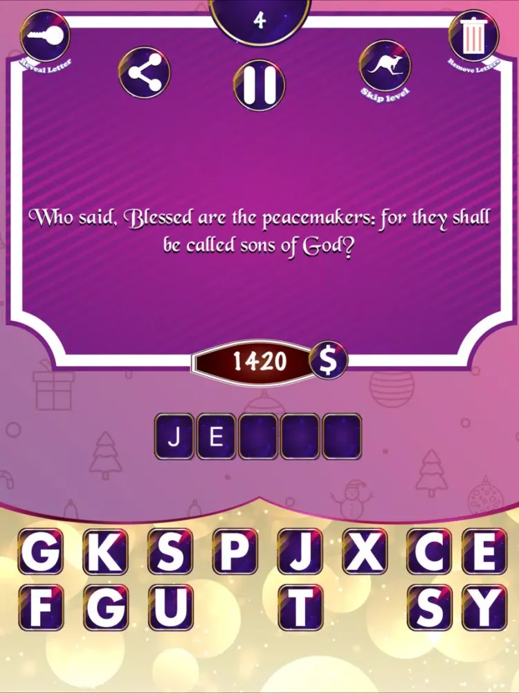 Bible Quiz :- The Edition 3 iPad  سکرین شاٹس