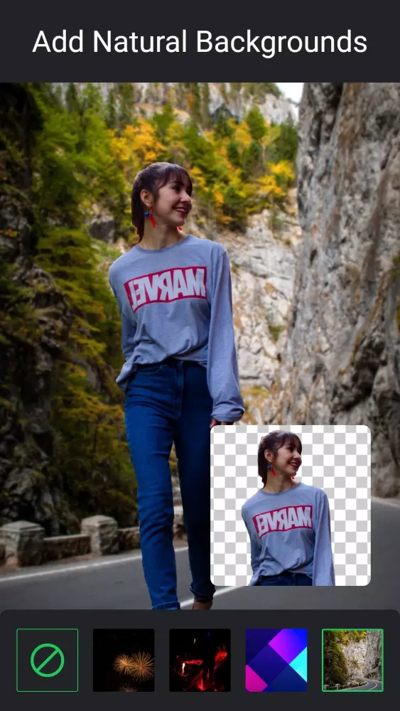 Tangkapan skrin Background Eraser Photo Editor