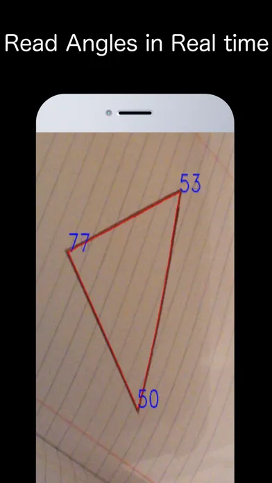Angleous for iPhone as angle calculator स्क्रीनशॉट