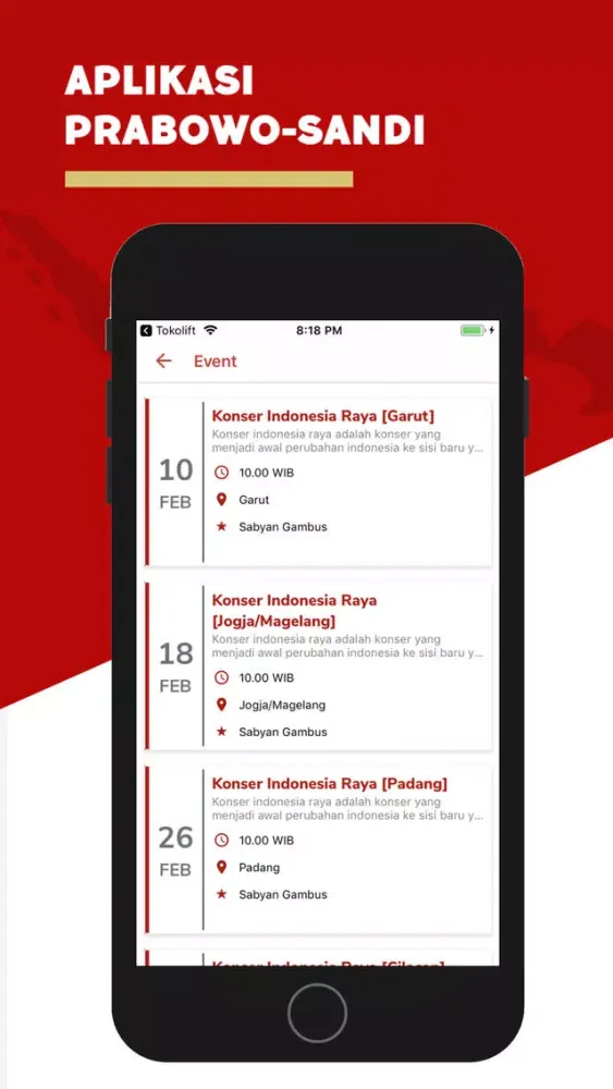 Prabowo Sandi應用截圖