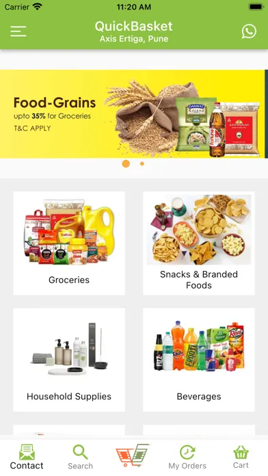 ภาพหน้าจอของ quickbasket - Grocery Shopping
