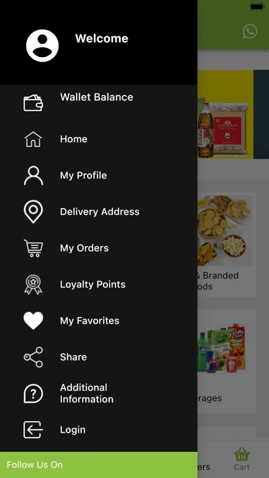 ภาพหน้าจอของ quickbasket - Grocery Shopping