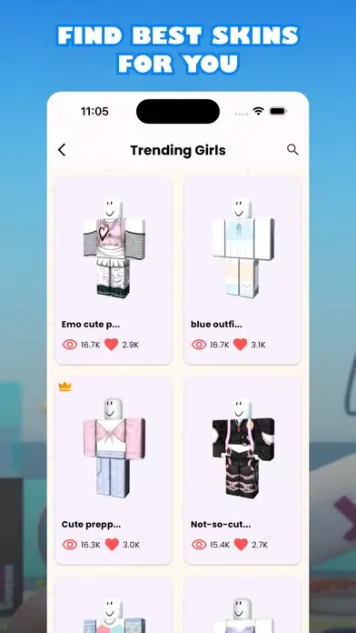 Girl Skins for Roblox スクリーンショット