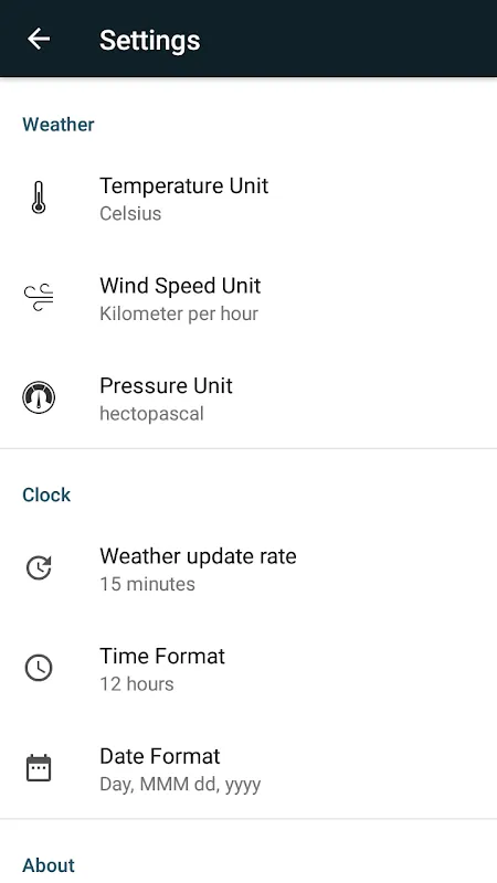 Capturas de pantalla de Weather Hours