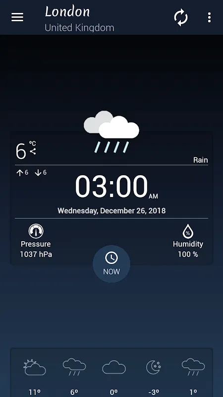 Capturas de pantalla de Weather Hours