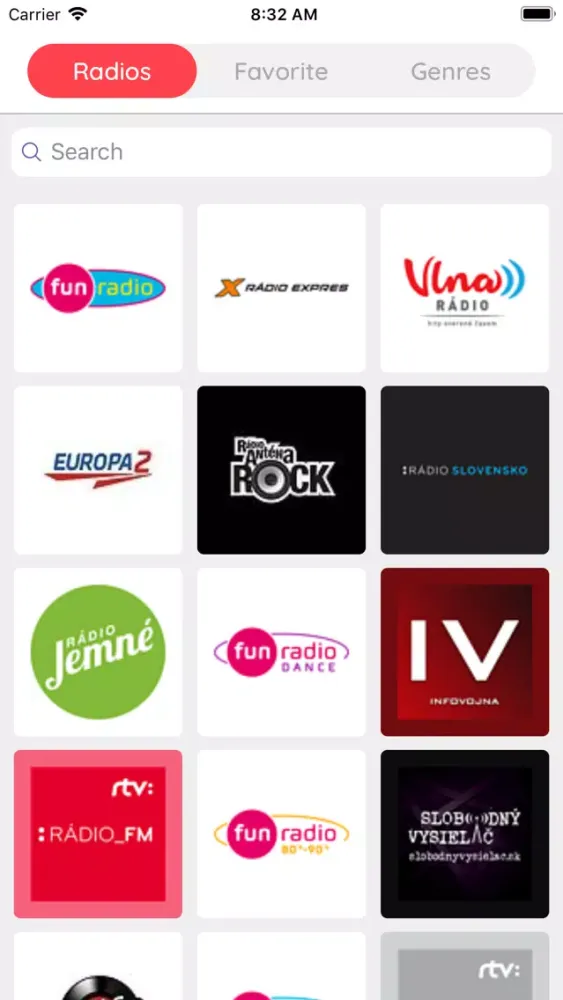Capturas de tela do Radios Slovakia FM-HOT Music