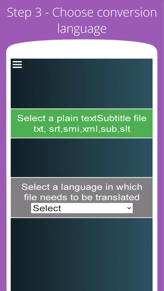 صور Srt Subtitle File translator
