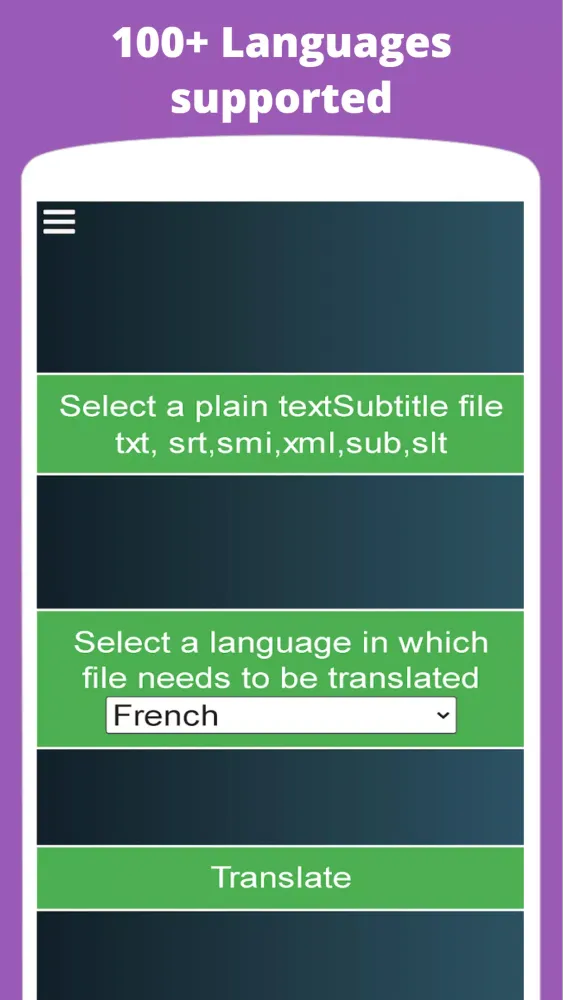 صور Srt Subtitle File translator