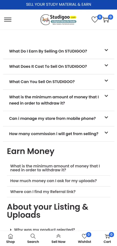 Studigoo Screenshots