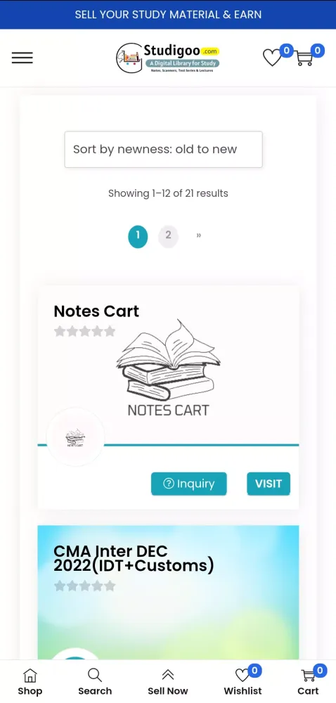 Studigoo Screenshots