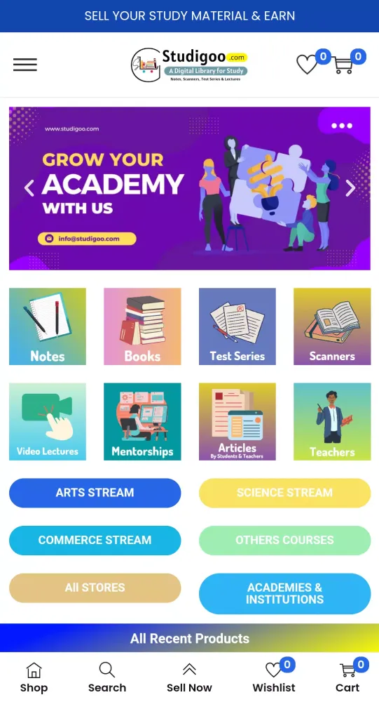 Studigoo Screenshots