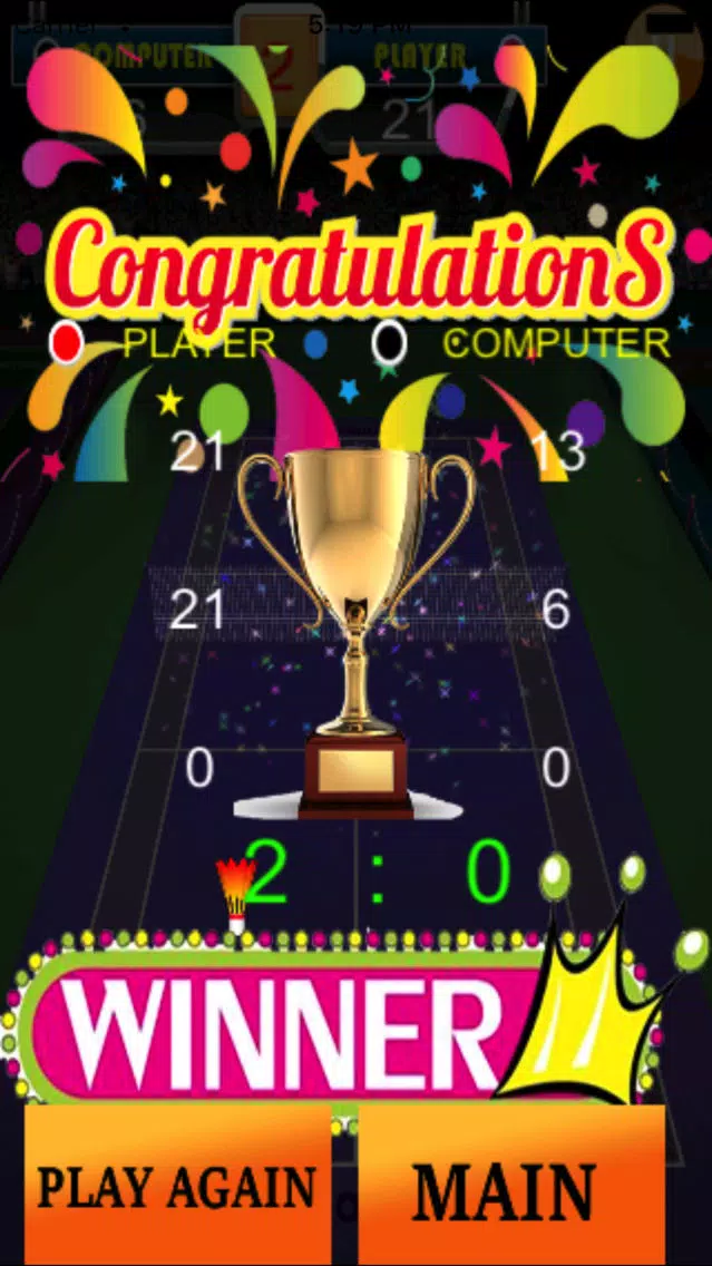 Capturas de pantalla de Badminton Game 3D