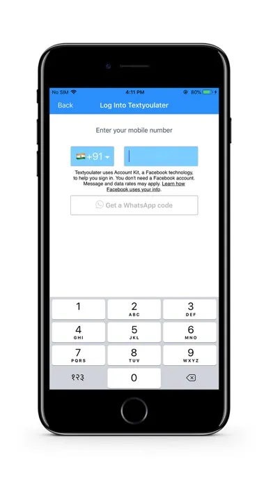 Ảnh chụp màn hình của Text-You-Later