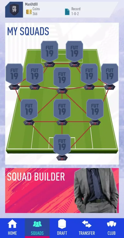 Capturas de pantalla de FUT 18 Draft Simulator