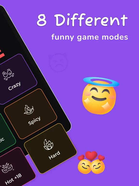 Capturas de tela do Truth or Dare: Party Pal iPad 